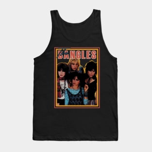 Manic Monday Blues Vintage Tees Capturing The Bangles’ Pop Rock Brilliance Tank Top